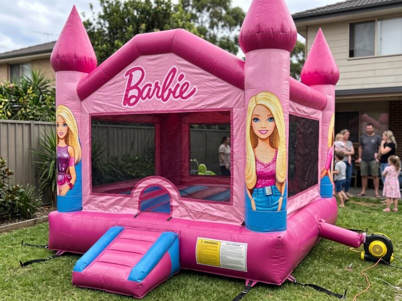 Barbie Jumping Castle