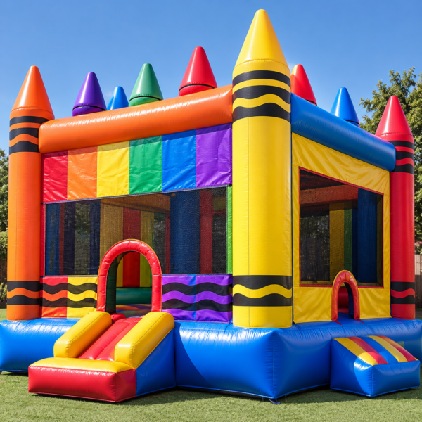 New Crayon Jumping Castle