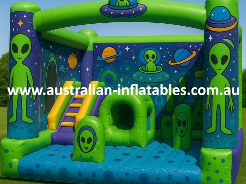 Alien Friends Jumping Castle Combo