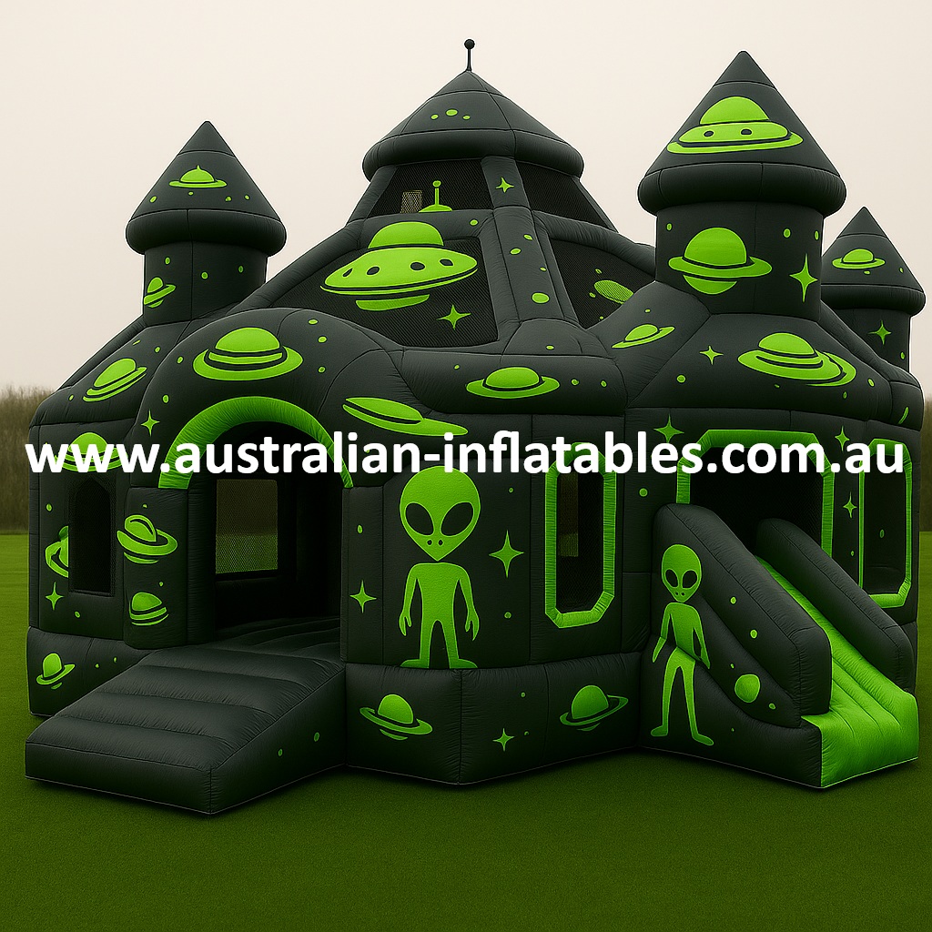 Alien Invitation Jumping Castle Combo