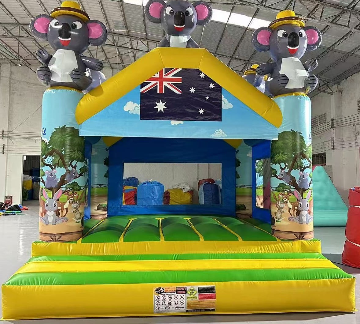 Aussie Critter Hop House Jumping Castle