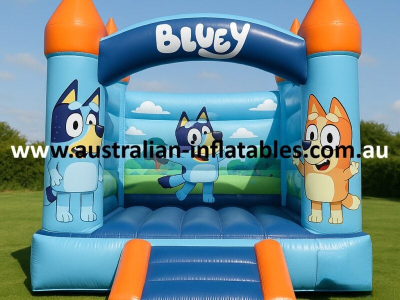 Bluey Bouncy Castle by Australian Inflatables