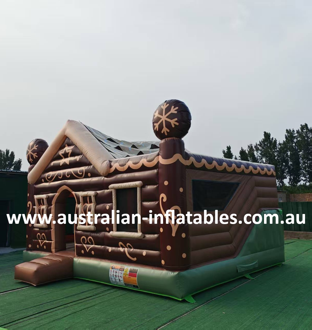 Frosty Pines Lodge Jumping Castle Combo