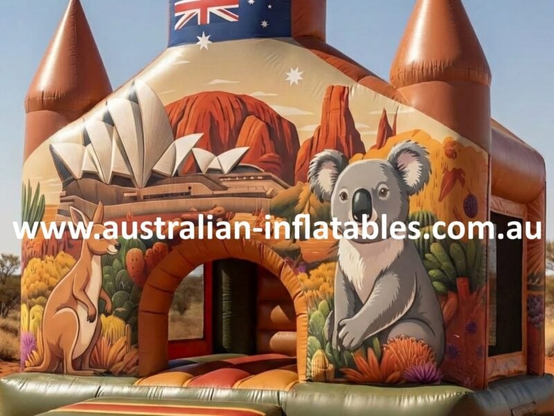 Australian Safari & Outback Adventure Jumping Castle(