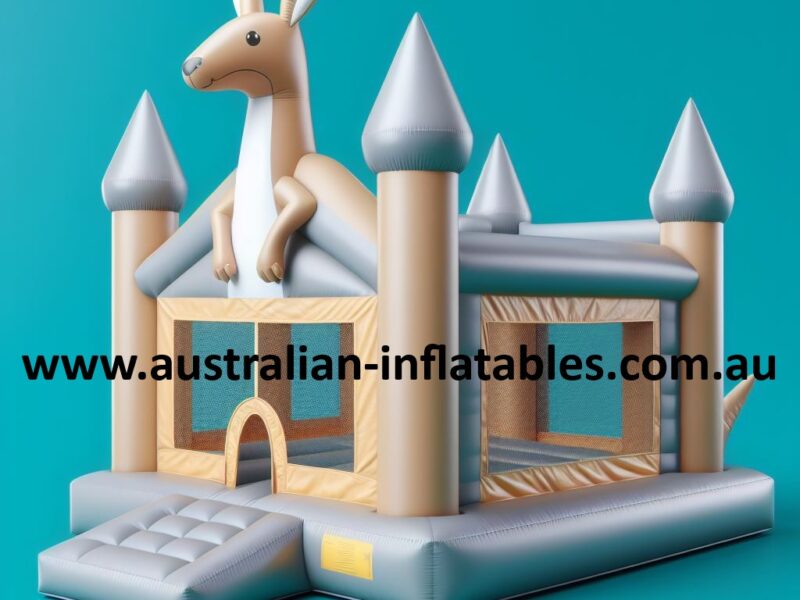 Kangaroo jumping castle