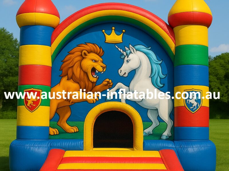 The Lion And The Unicorn Jumping Castle