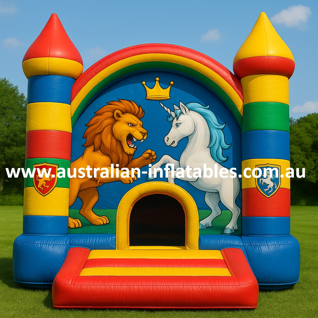 The Lion And The Unicorn Jumping Castle