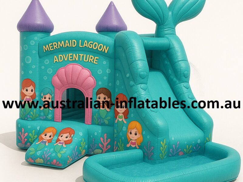 Mermaid Lagoon Adventure Jumping Castle Combo