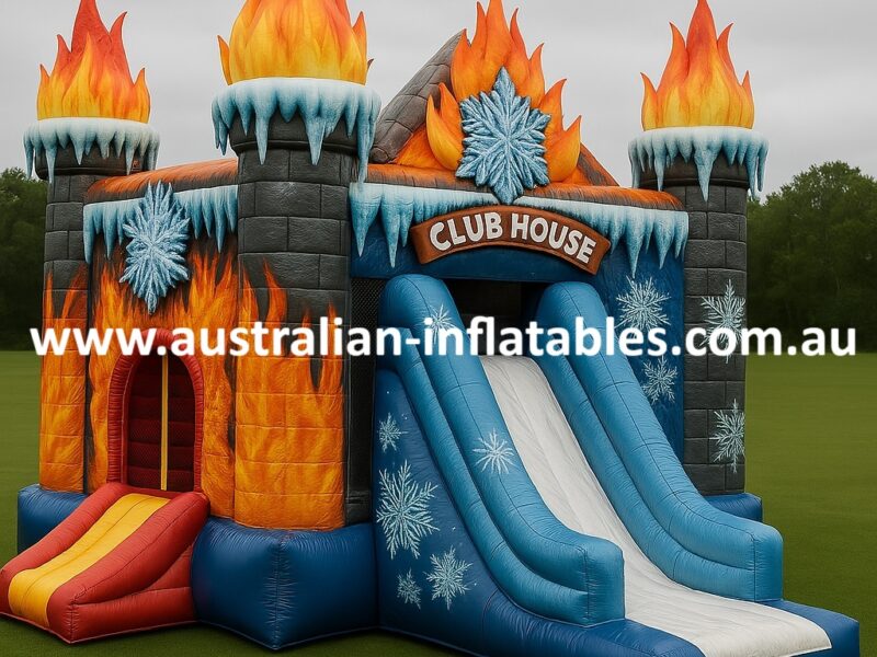 Mystic Club House Dual Kingdom Jumping Castle Combo