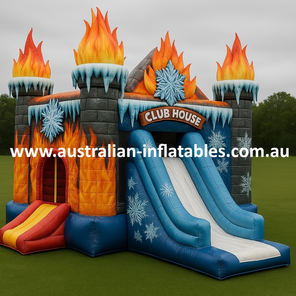 Mystic Club House Dual Kingdom Jumping Castle Combo