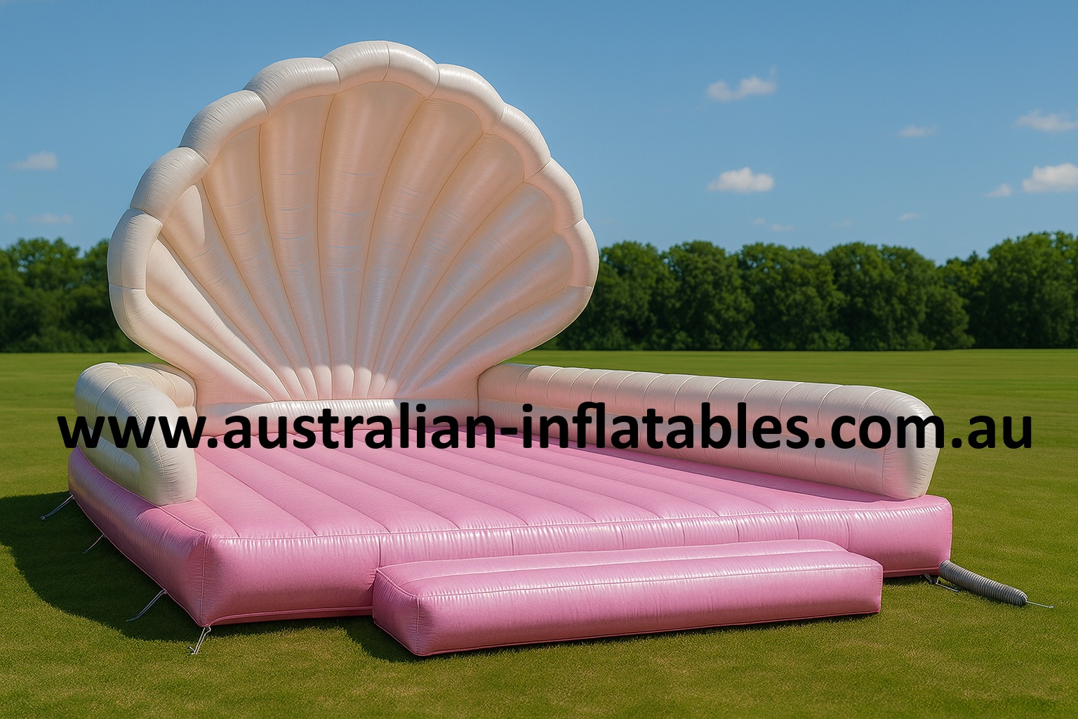 Shell In The paradise Commercial Grade Heavy Duty Jumping Castle For Sale From Australian Inflatables