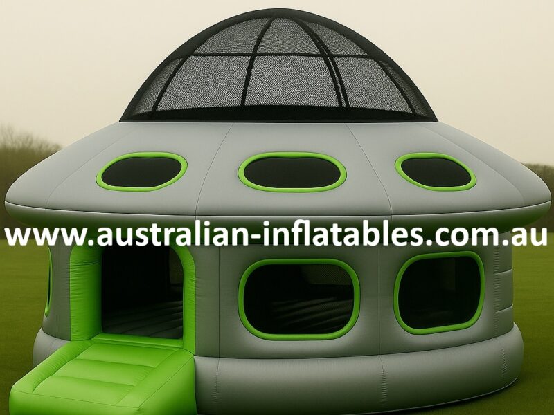 Space Saucer Jumping Castle