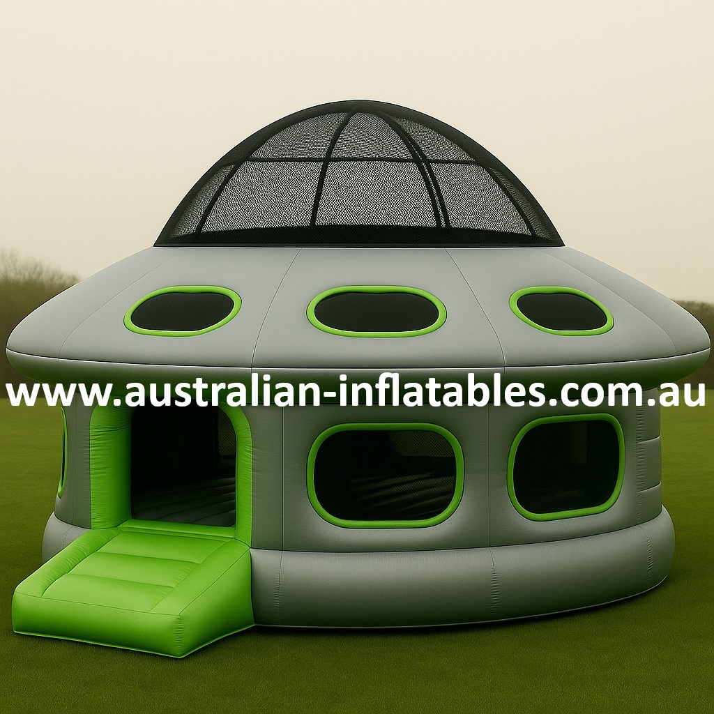 Space Saucer Jumping Castle