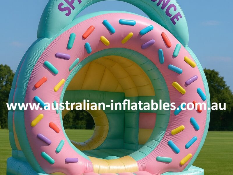 Sprinkle Fun Doughnut Jumping Castle
