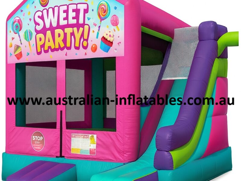 Sweet Party Jumping Castle Combo