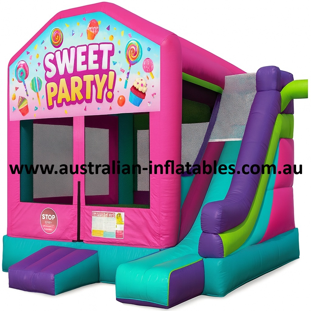 Sweet Party Jumping Castle Combo