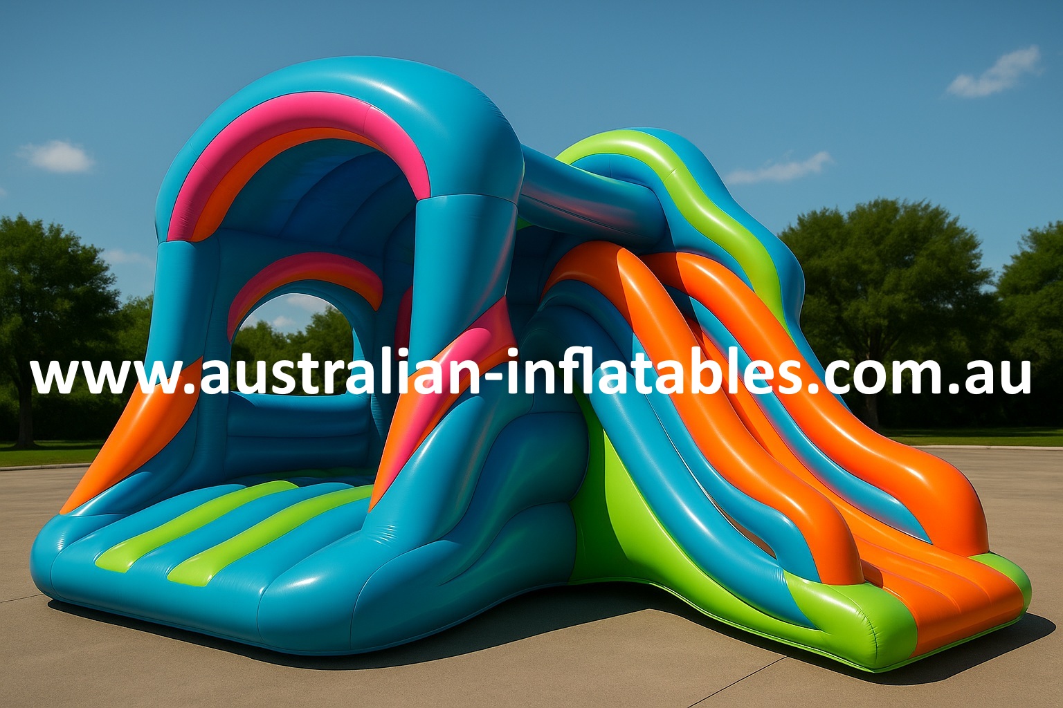 The Wave Rider Bouncy Castle For Sale